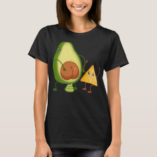 Camiseta Guacamole de aguacate con tortilla
