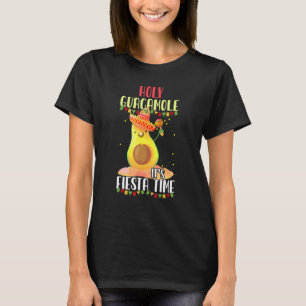 Camiseta Guacamole es la hora de la Fiesta el Vegan mexican