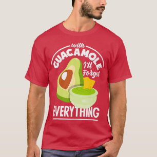 Camiseta Guacamole Funny Aguacate Vegan Food