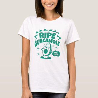 Camiseta Guacamole Maduro Divertido