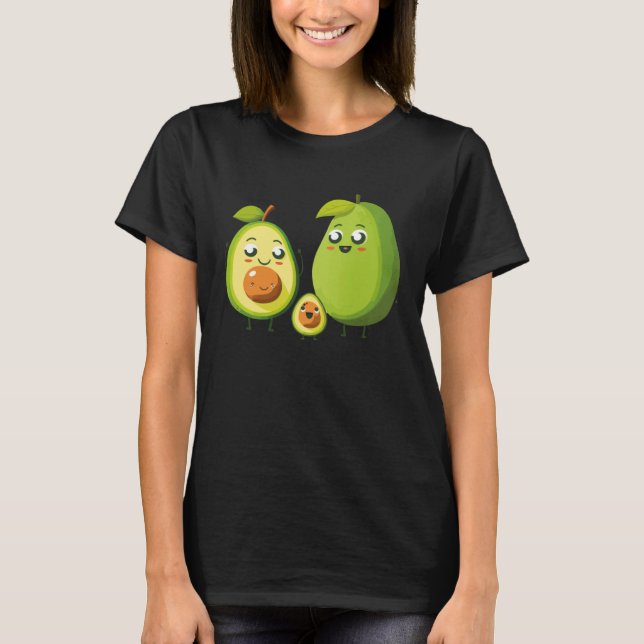 Camiseta Guacamole Mom Avocado  Vegetarian Vegan Mothers Da (Anverso)
