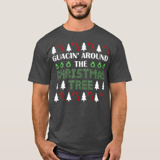 Camiseta Guacin alrededor de la Navidad tropical del árbol