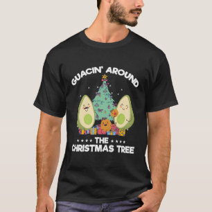 Camiseta Guacín Alrededor Del Árbol De Aguacate Tropical Pa