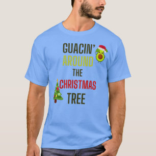 Camiseta Guacinx27 Alrededor Del Árbol De Navidad
