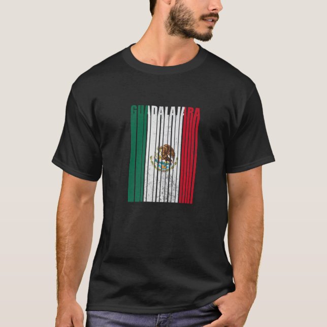 Camiseta Guadalajara México con Águila Mexicana   (Anverso)