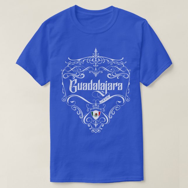Camiseta Guadalajara Vintage design 1 (Diseño del anverso)
