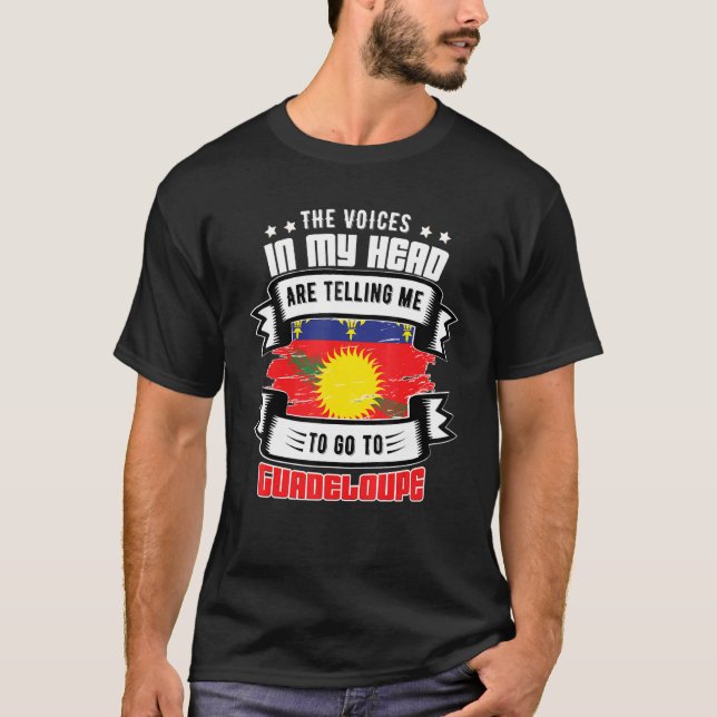 Camiseta Guadalupe En Mi Cabeza (Anverso)