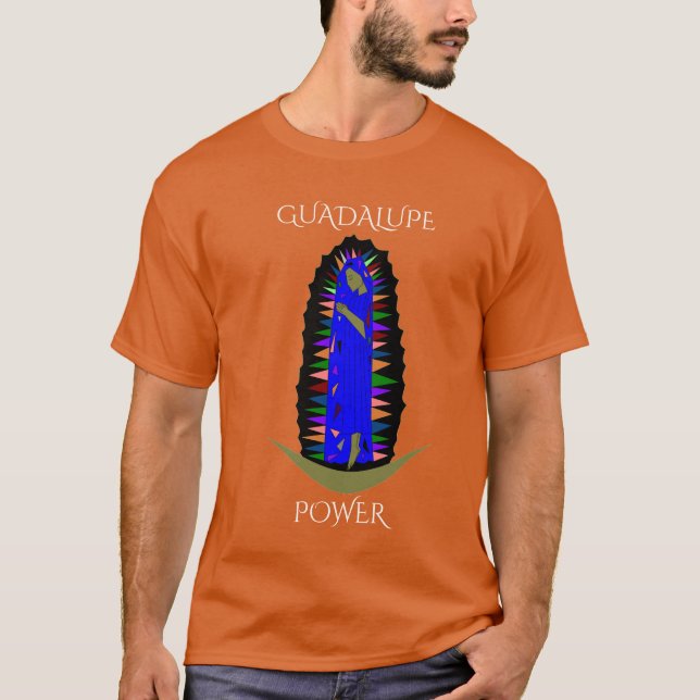 CAMISETA GUADALUPE POWER (Anverso)