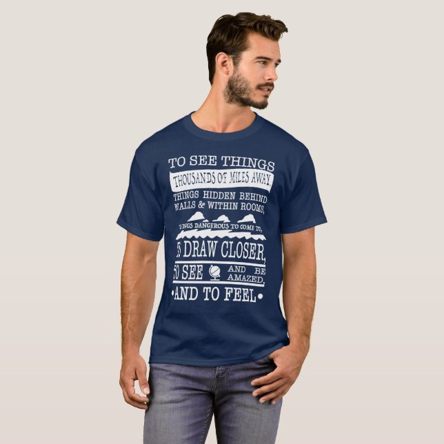 Camiseta Gualterio Mitty - significado de la vida (Anverso completo)