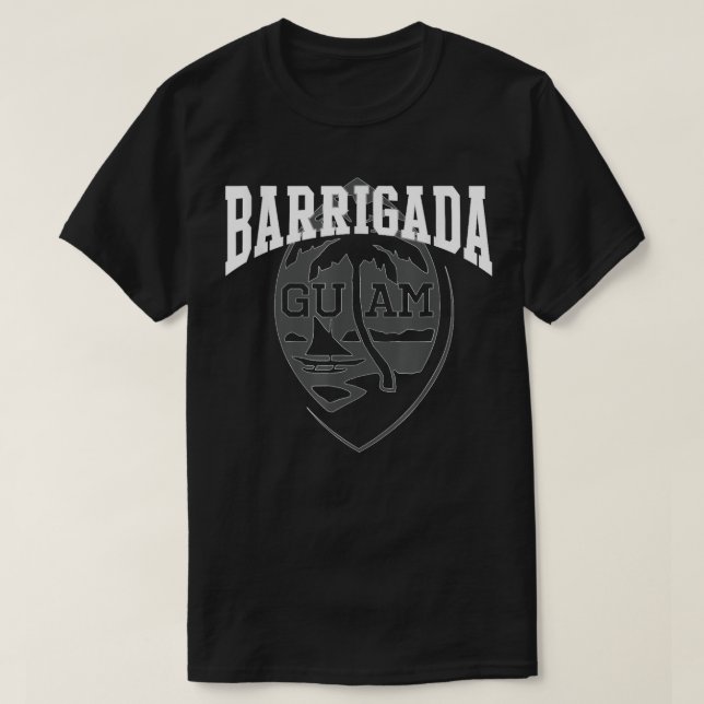 Camiseta Guam Barrigada Guam Seal Chamorro Regalos Guamania (Diseño del anverso)