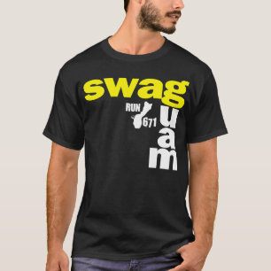 CAMISETA GUAM CORRE 671 SWAGGED HACIA FUERA PITTSBURGH