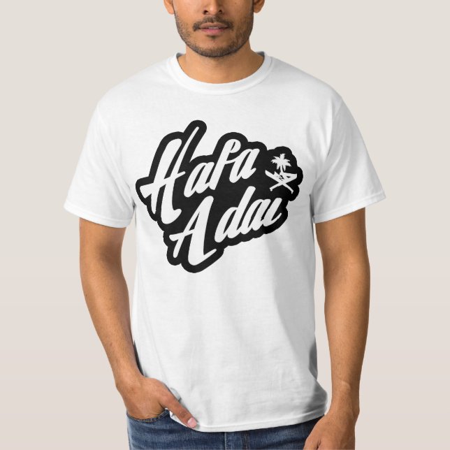 Camiseta GUAM FUNCIONA CON el sello de 671 Hafa Adai (Anverso)