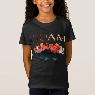Camiseta Guam Hibiscus