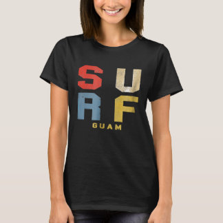 Camiseta Guam Shirt Retro Vintage Surfing Tee