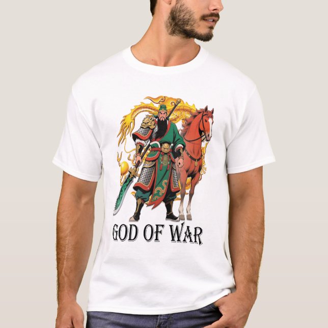 Camiseta Guan Yu Dios de la Guerra (Anverso)