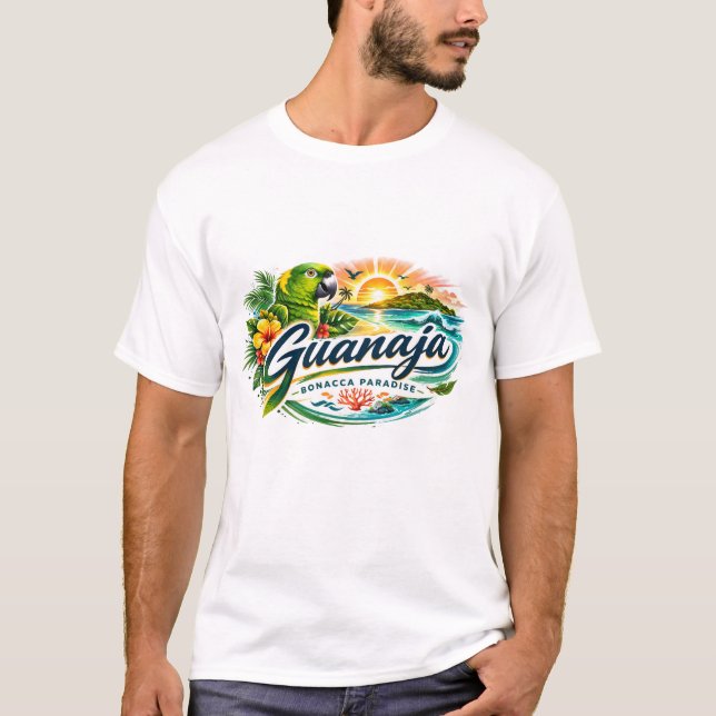 Camiseta Guanaja Bonacca Paradise T-Shirt (Anverso)