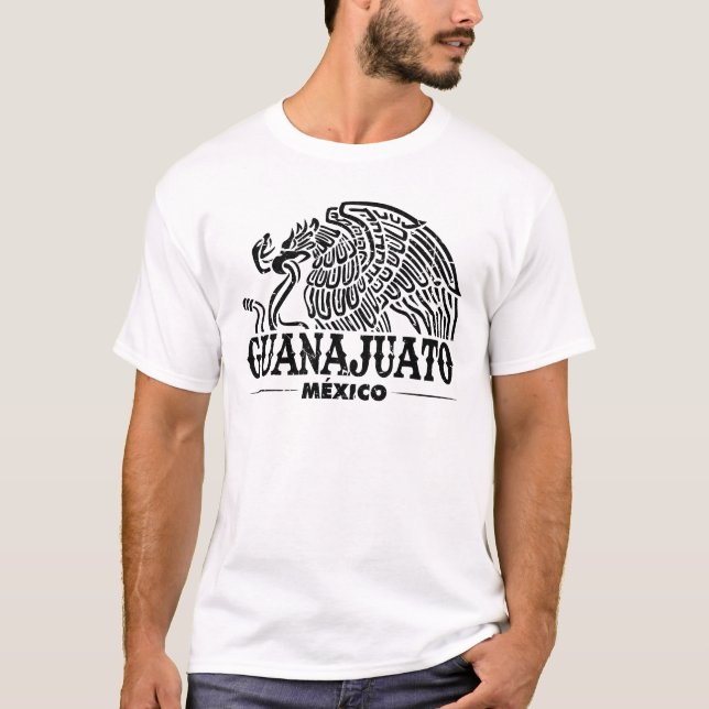 Camiseta Guanajuato México Eagle Vintage (Anverso)