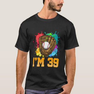 Camiseta Guante de deportes número 39 del jugador de béisbo