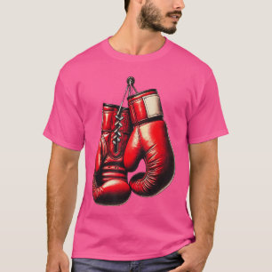 Camiseta Guantes Boing Rojo Boing Sport Boer Kickboing rega