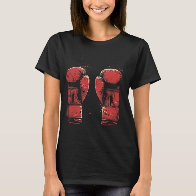 Camiseta Guantes de boxeo (Anverso)