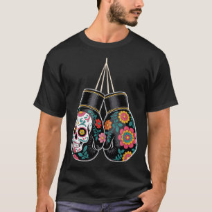 Camiseta Guantes de boxeo al estilo vintage mexicano Azteca