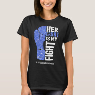 Camiseta Guantes de Boxeo Alopecia Guerrero