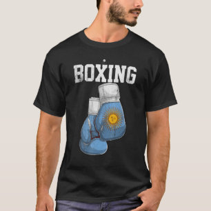 Camiseta Guantes de boxeo argentinos boxean en Argentina