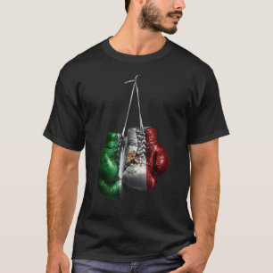 Camiseta Guantes de boxeo - Bandera de México 464