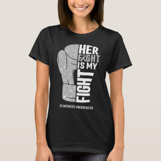 Camiseta Guantes de Boxeo Ceguera Guerrero