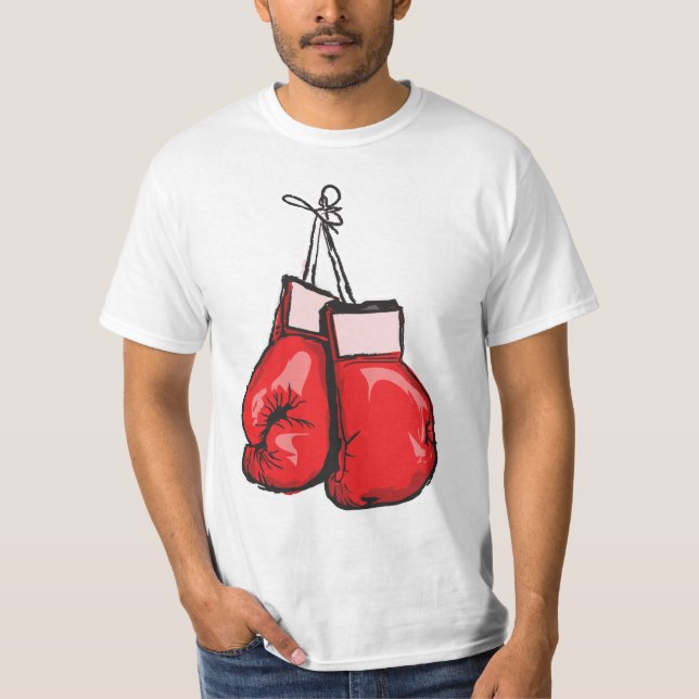Camiseta Guantes de boxeo clásicos (Anverso)