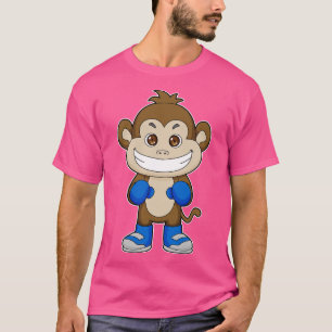 Camiseta Guantes de boxeo de boxeo de mono