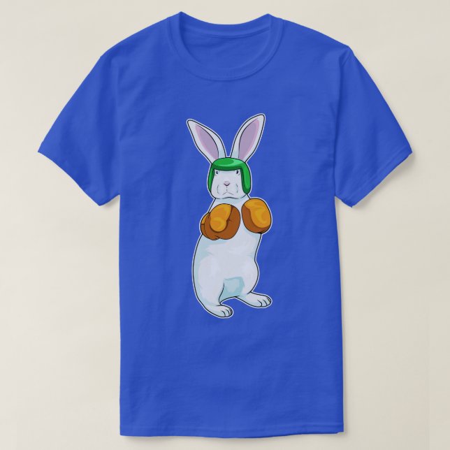 Camiseta Guantes de boxeo de conejo 1 (Diseño del anverso)
