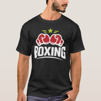Camiseta Guantes de Boxeo de Dibujos Animados Divertidos - 