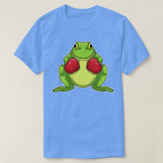 Camiseta Guantes de boxeo de rana (Diseño del anverso)