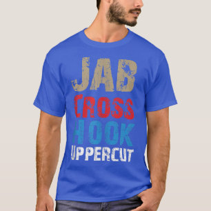 Camiseta Guantes de boxeo de vintage de Jab Croos Hook Uper