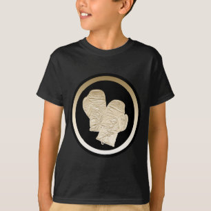 CAMISETA GUANTES DE BOXEO DEL ORO