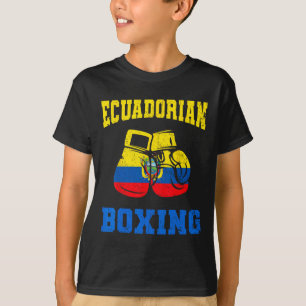 Camiseta Guantes de boxeo ecuatorianos hombres de boxeo org