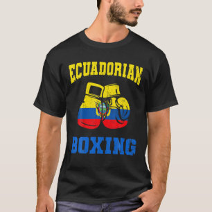 Camiseta Guantes de boxeo ecuatorianos hombres de boxeo org