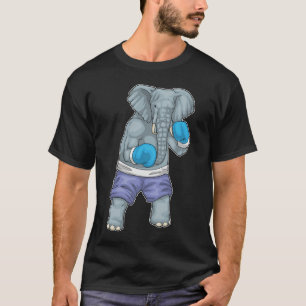 Camiseta Guantes de boxeo Elefante Boxer Boxeo