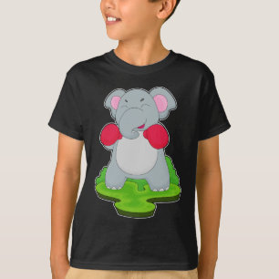 Camiseta Guantes de boxeo Elefante Boxer Boxeo