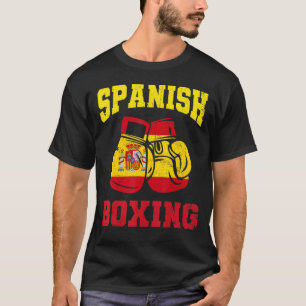 Camiseta Guantes de Boxeo Españoles Orgullo de España Hombr