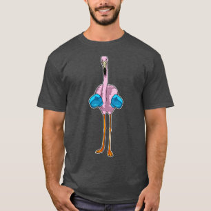 Camiseta Guantes de boxeo Flamingo Boxer