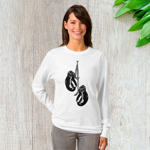 Camiseta Guantes de boxeo mujeres de manga larga