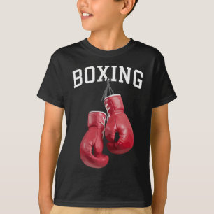 Camiseta Guantes de Boxeo Negrita Aficionado al Boxeo Kickb