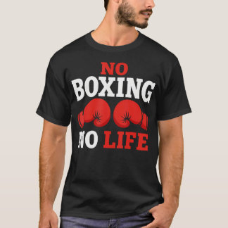 Camiseta Guantes de Boxeo No Boxing No Life Boxeo