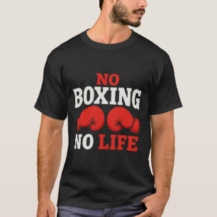 Camiseta Guantes de boxeo No Boxing No Life Guantes de boxe