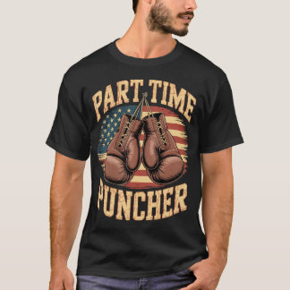 Camiseta Guantes de Boxeo para Golpeador a Tiempo Parcial P