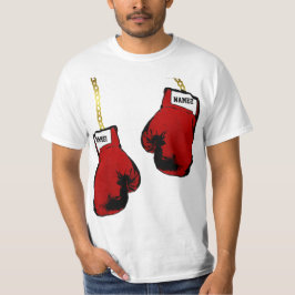 Camiseta Guantes de boxeo PERSONALIZADOS