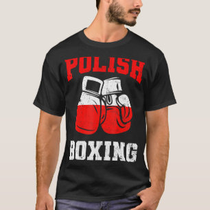 Camiseta Guantes de boxeo polacos Orgullo masculino femenin