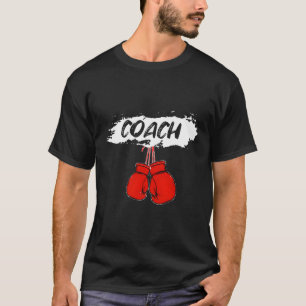 Camiseta Guantes de boxeo retro contra entrenador de boxeo